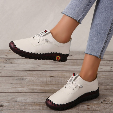 Women Spring Vintage Breathable Shoes