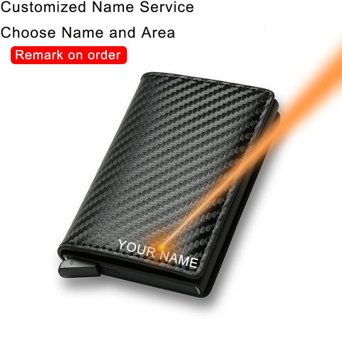 Men Leather Minimalist Wallet