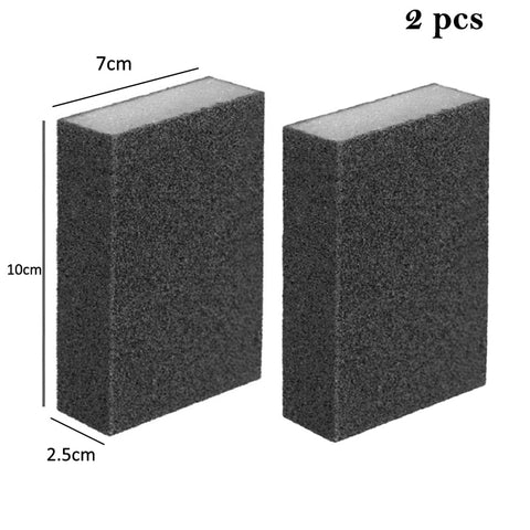 Silicon carbide descaling cleaning brush