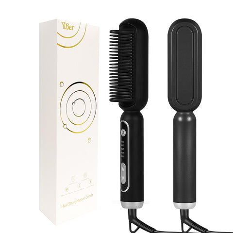 New 2 In 1 Hair Straightener Brush