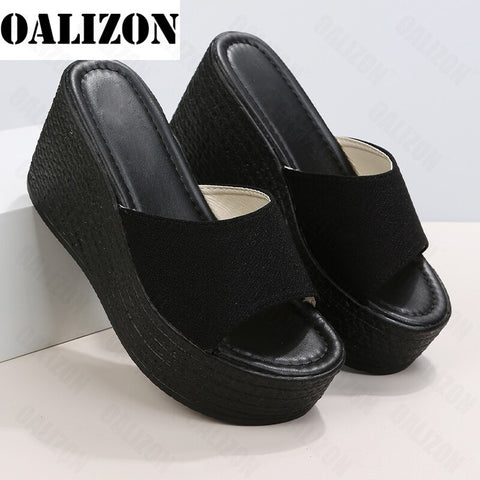 Women Platform Beach Heels Wedges Sandals