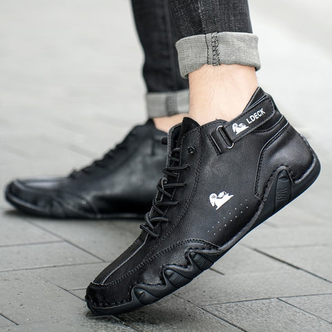 Men Leather Casual Shoes