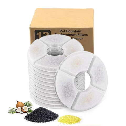 Pet Activated Carbon Filter For Water Fountain