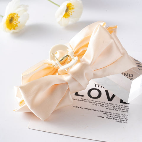 Women Bow Hair Claws Hairpin