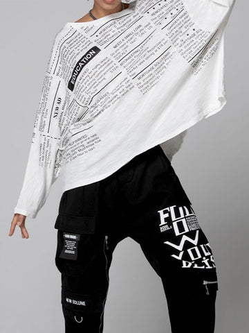 Women Fashion Loose T-shirt
