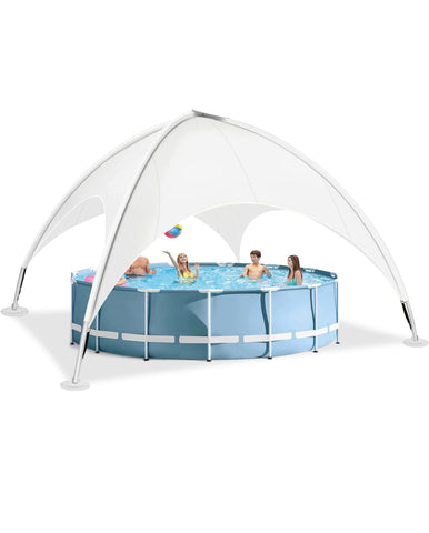 Heavy Duty Steel Patio Gazebo, 16'x 16'